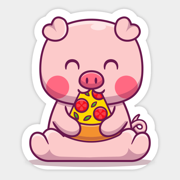 Piglet stickers sales